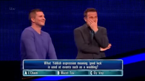 The Chase, Game Show Host KNOWS - Oy Vey