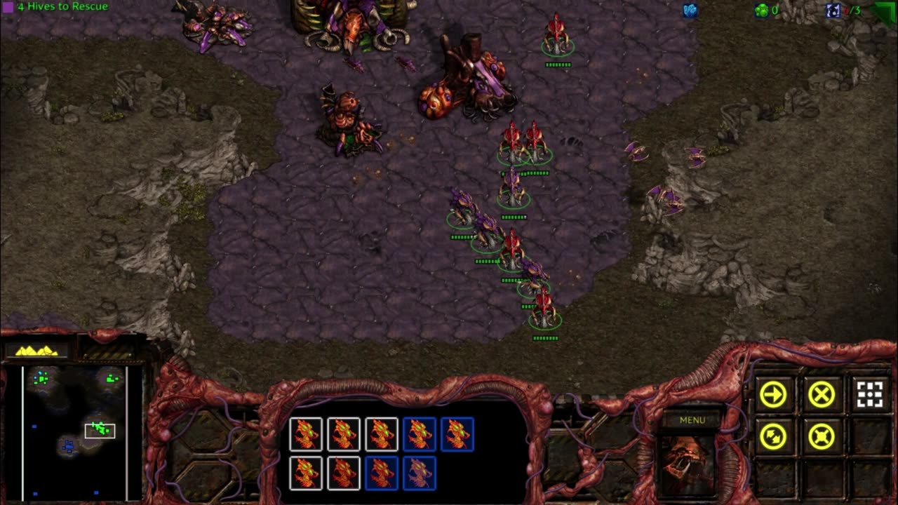 StarCraft Broodwar Queen of blades Campaign Ep 1 Vile Disruption and ep2 Reign of Fire