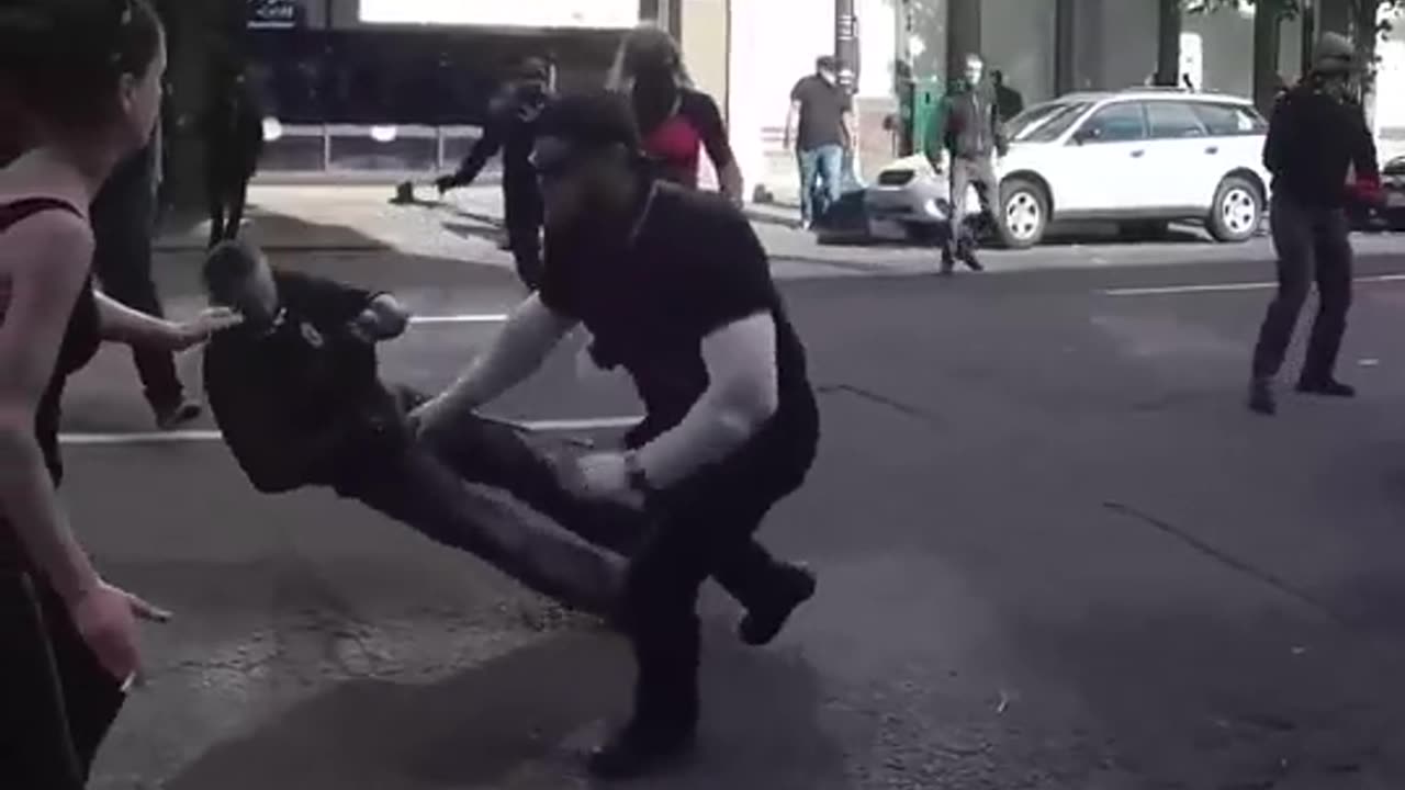 Flashback - Antifa found out. American patriots don't joke