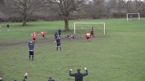 Old Stretfordians Grab What Appears To Be The Winner in Extra Time Injury Time!