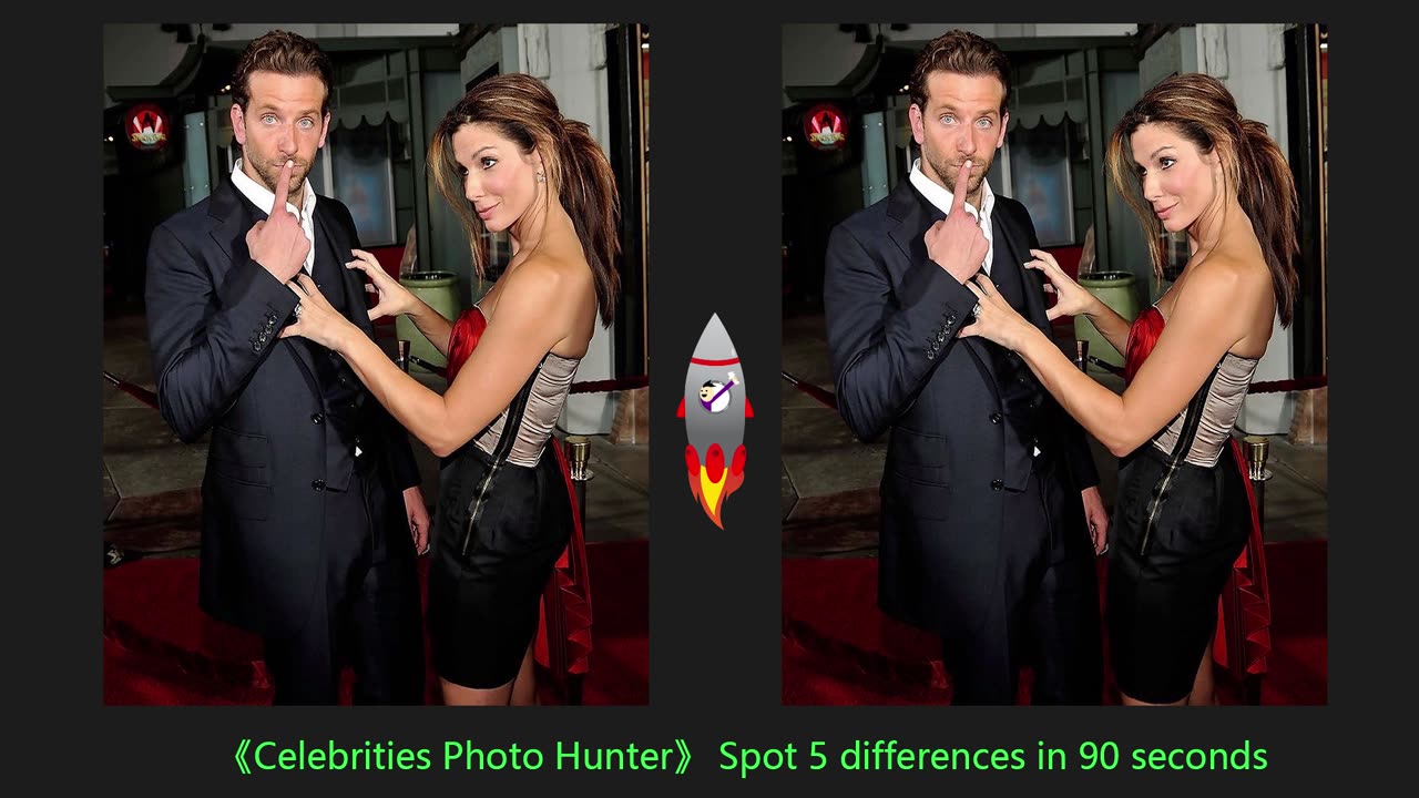 Spot the difference | Bradley Cooper