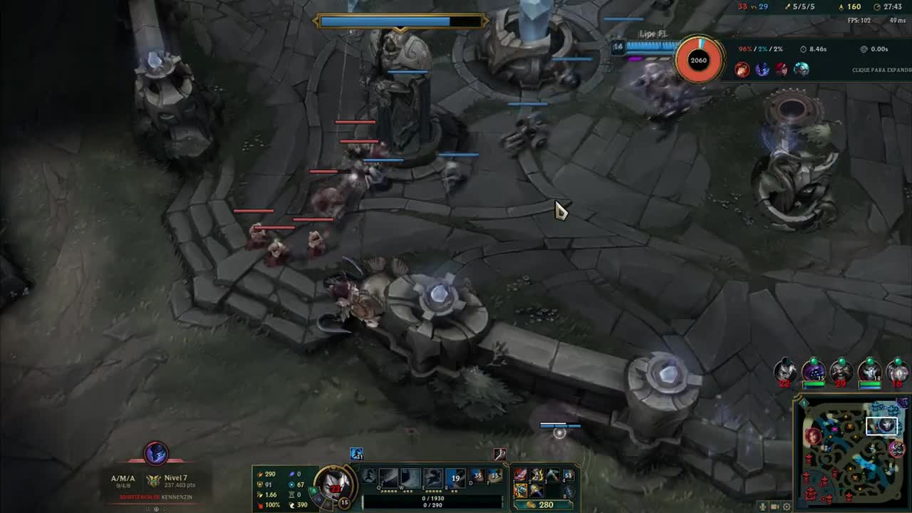 Primatas jogando lolzin DAQUELE jeito