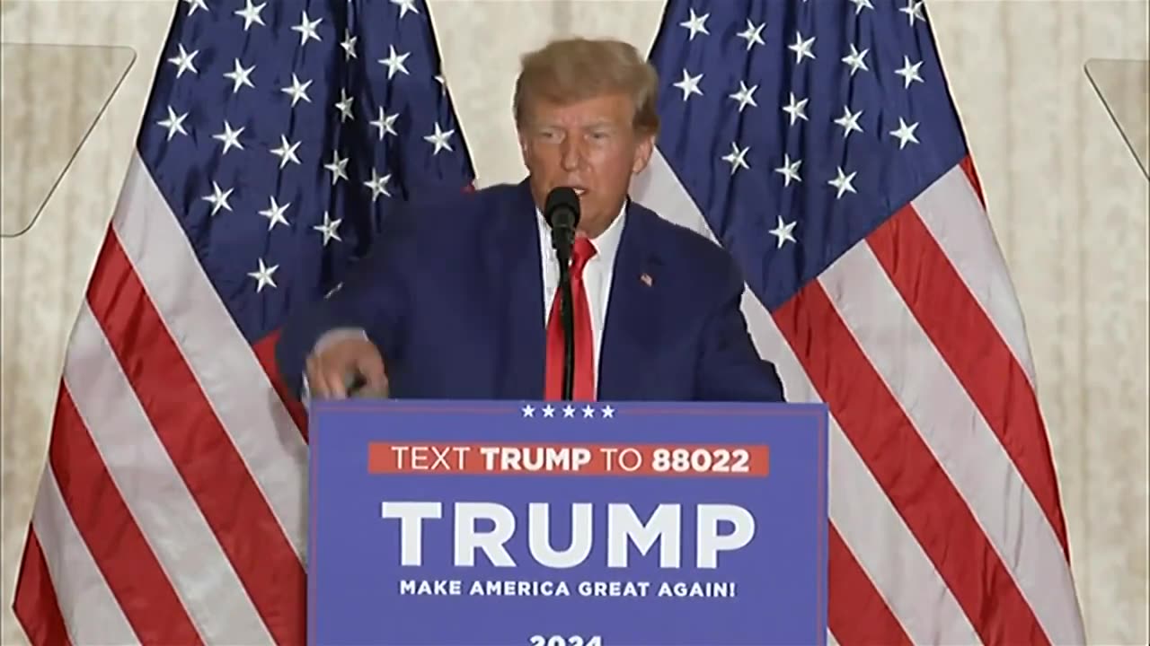 LO ULTIMO.- Traducido al español - Abril 4-2023 - Donald Trump habla desde su