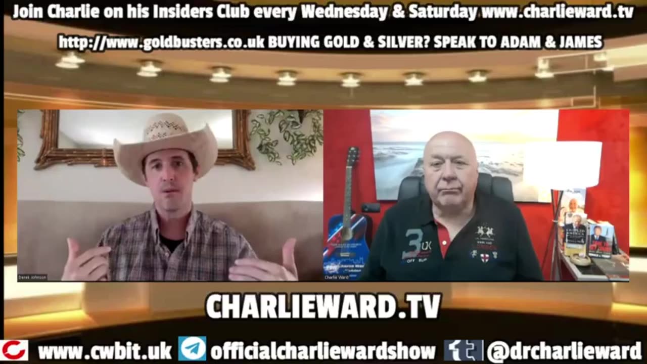 DECODING TRUMP IN PLAIN SITE WITH DEREK JOHNSON & CHARLIE WARD.