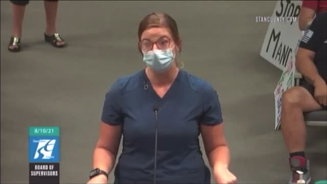 California nurse “more vaxx injury patients than virus “