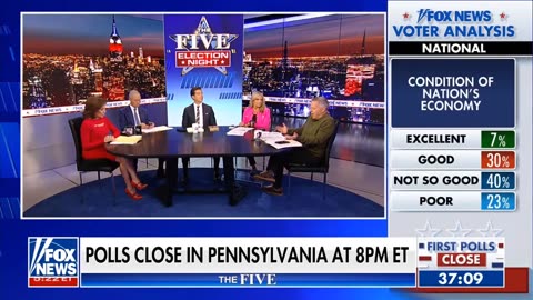 The Five 11/5/24 FULL HD | Fox News Democracy November 5, 2024