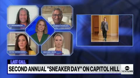Politicians show off their kicks with sneaker day on Capitol Hill ABC News