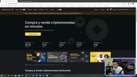 CREAR CUENTA BINANCE