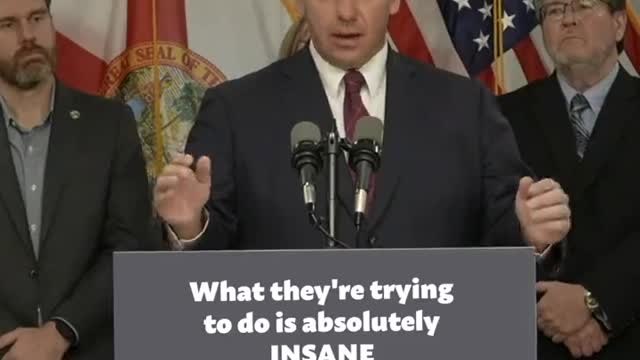 Gov. Ron DeSantis On Hospitals allowing The Covid Positive to Work, After Firing the Unvaccinated