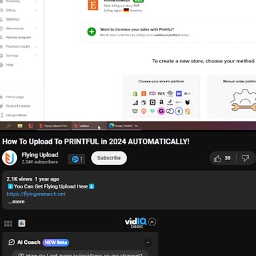 Using Upload-Tool to upload on Printful - POD Course