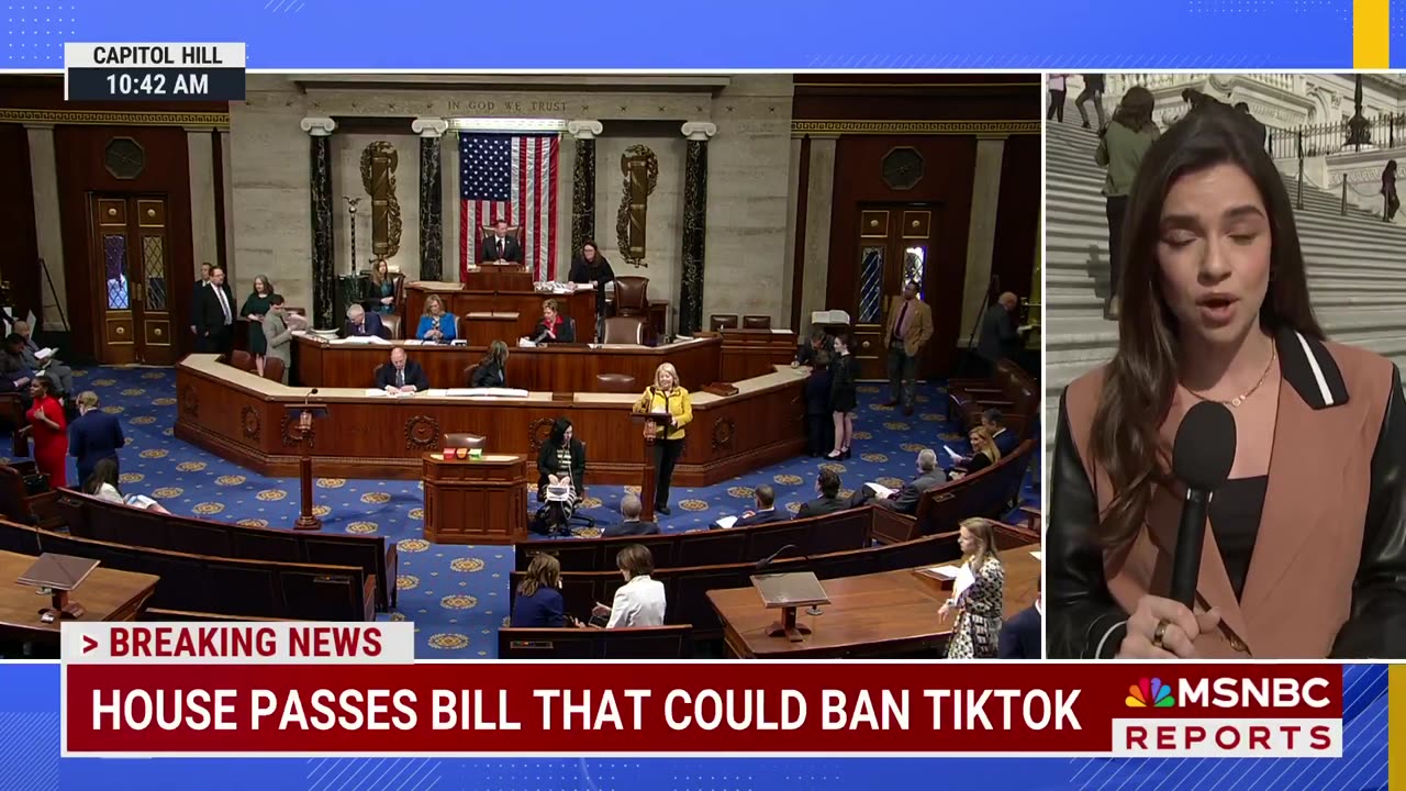 The House passes a bill that could ban TikTok in the U.S