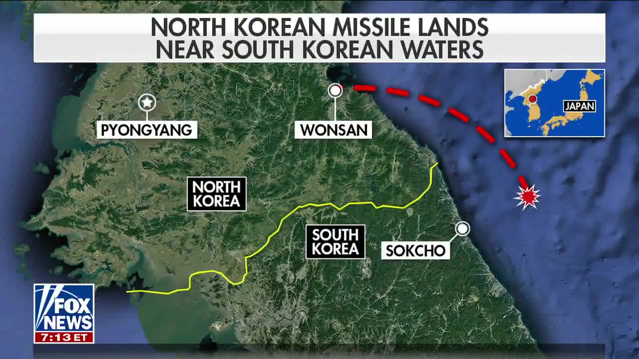 North Korea Missile Test November 3.