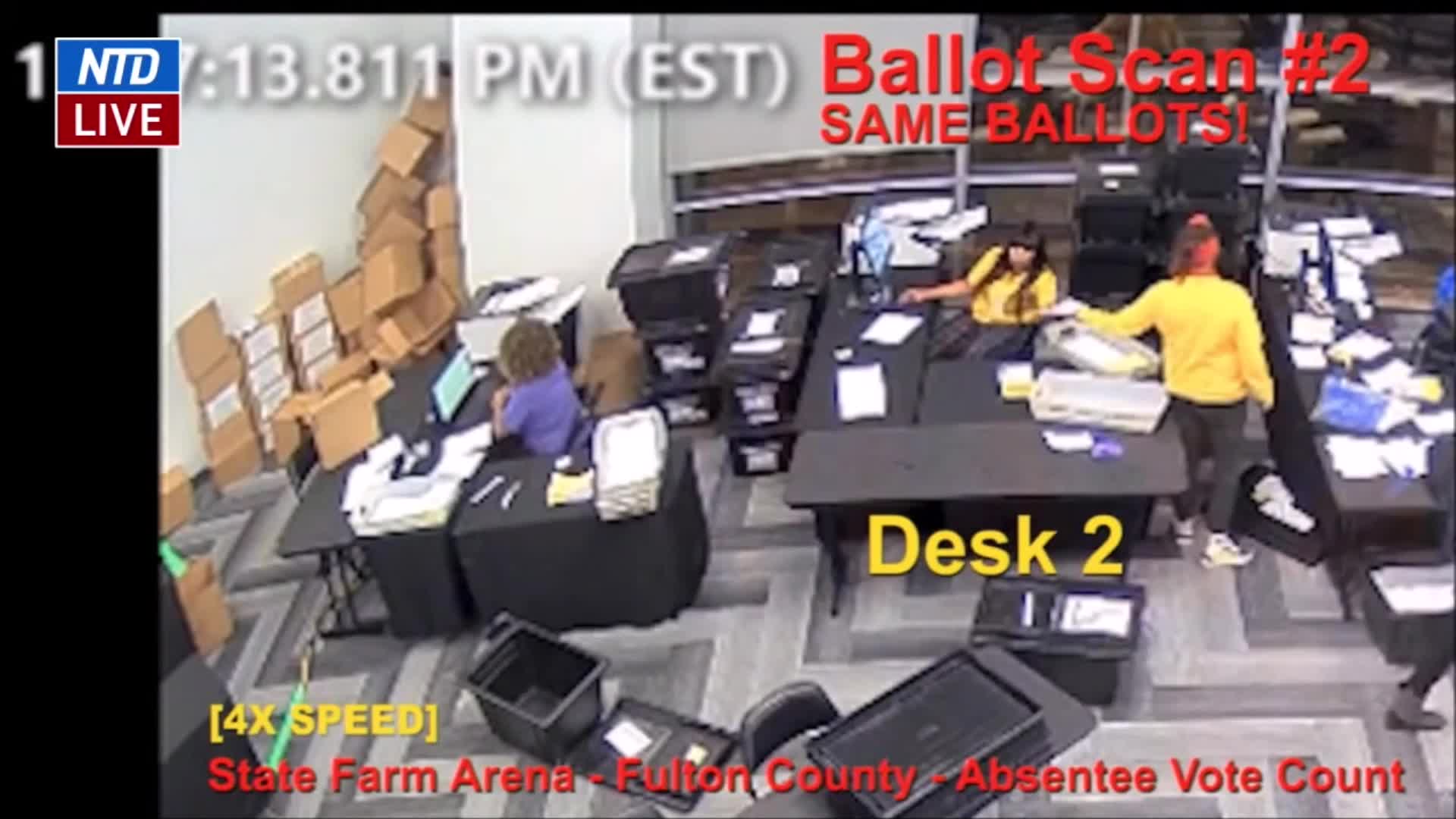 Ballot Stack After a closer look, ballot stacks were scanned multiple times at the ...