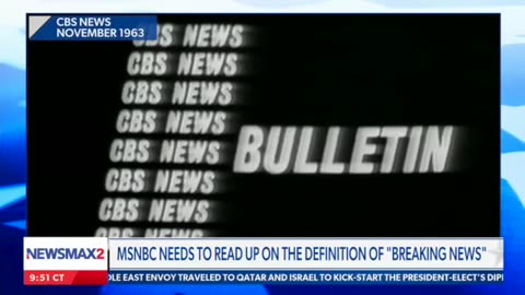 Walter Kronkite in 1963, May Have Coined The Term "BREAKING NEWS"