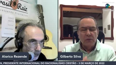 ALARICO REZENDE ENTREVISTA GILBERTO SILVA - RACIONALISMO CRISTÃO