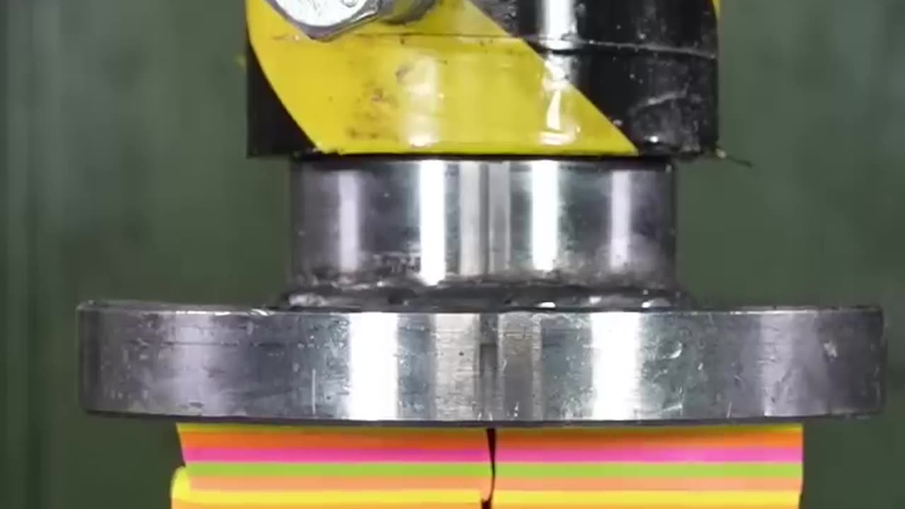 Hydraulic Press || Exploding paper goes wrong #hydraulicpress