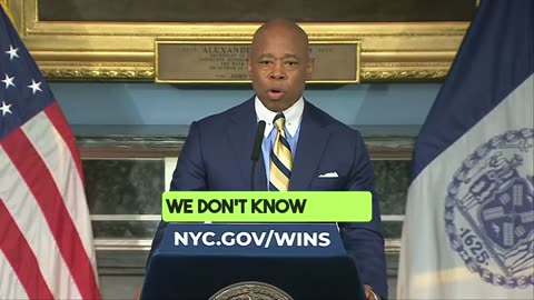 NY Mayor Eric Adams stuns a room full of liberal reporters with a reality check open borders