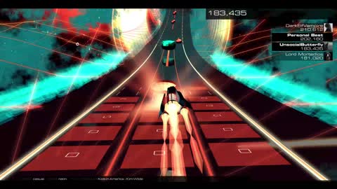 Audiosurf 2 "Kids in America", by Kim Wilde