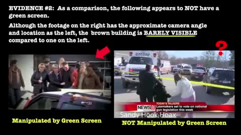 SANDY HOOK GREEN SCREEN ERRORS