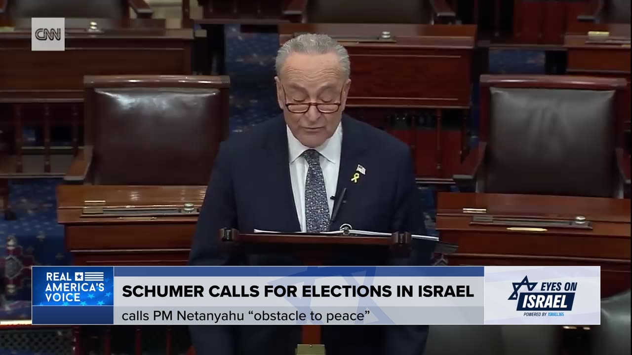 Rabbi Blasts Chuck Schumer | Eyes on Israel