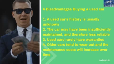 4 Disadvantages Buying a used car