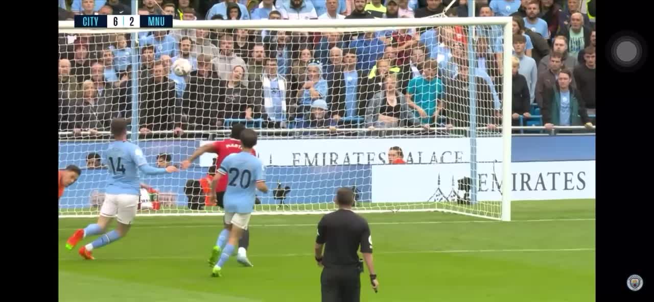 MAN CITY VS MU HIGHLIGHT 6