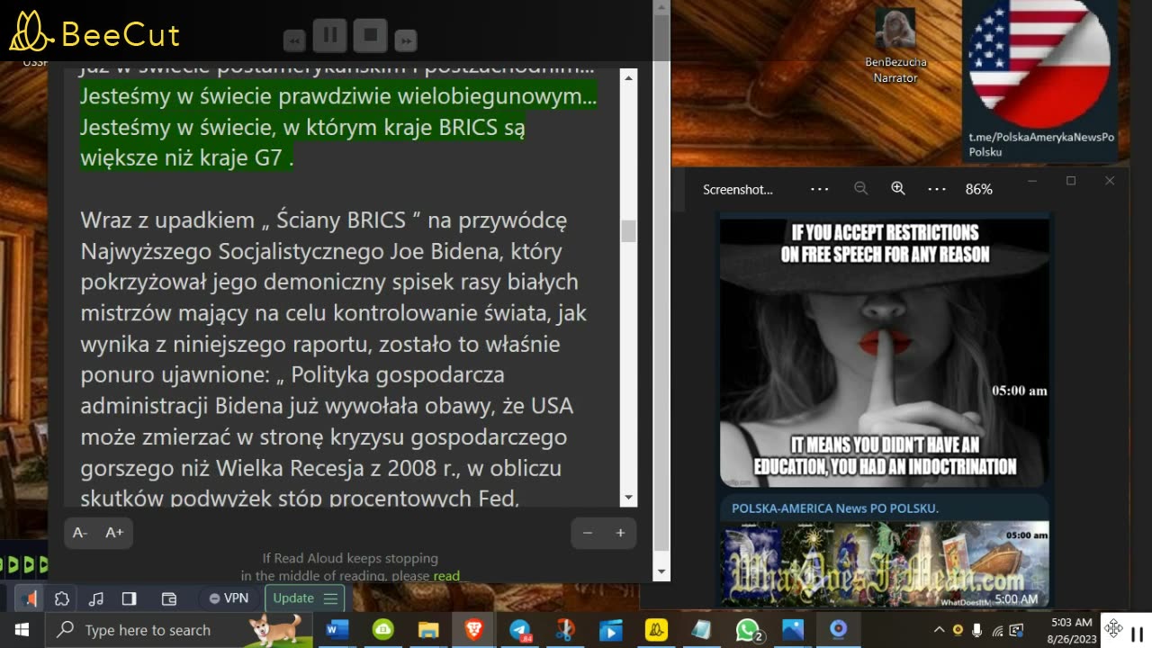🔴Trump przysięga „ żadnego poddania się ”, podczas gdy „ Mur BRICS ” upada na Bidena🔴