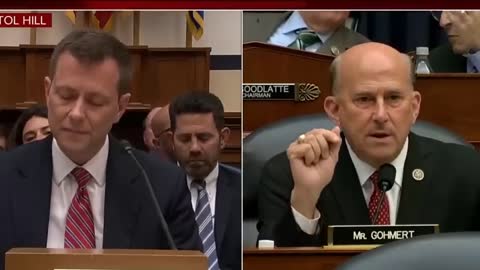 Watch 'F.BI JERK' Peter Strzok has MELTDOWN after Goumert SHREDS him with 'Cl.inton email' coverup