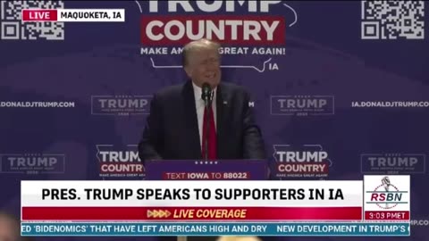 Donald Trump Q & A in Iowa - September 20, 2023