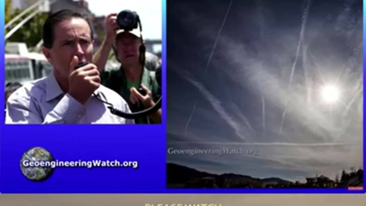 Depopulation - Dane Wigington - Chemtrails - 'Superglue' For The Atmosphere, 90 Second Alert