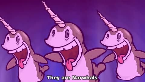 Narwhals animated music video MrWeebl