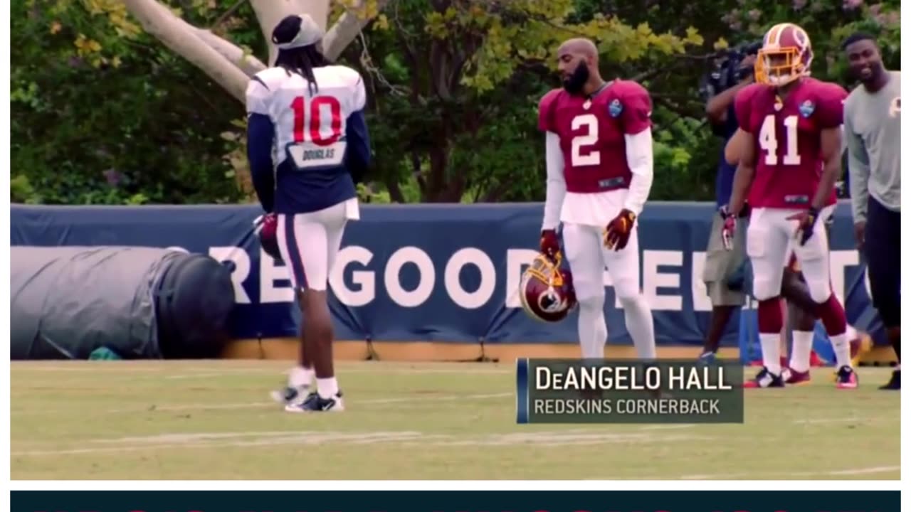 That Time DeAndre Hopkins' Route Running Took DeAngelo Hall's Spirit & Broke His Ankles!