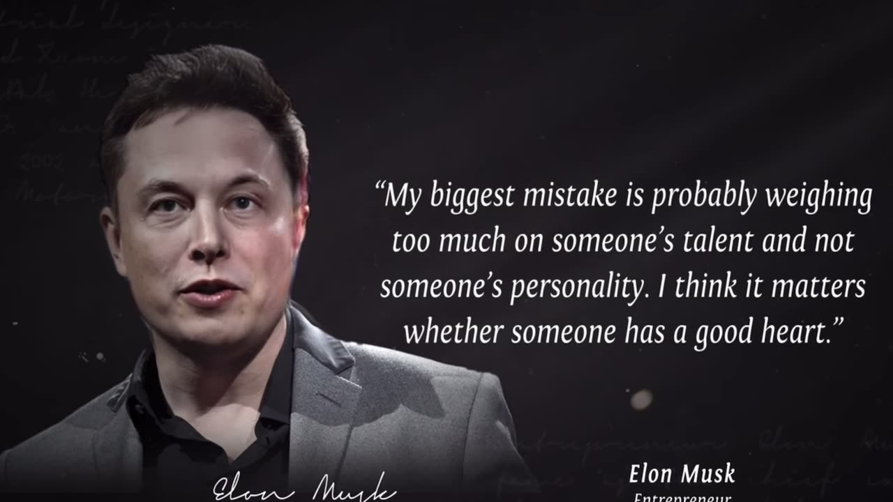 Elon Musk's Quotes which are better known in youth to not to Regret in Old Age