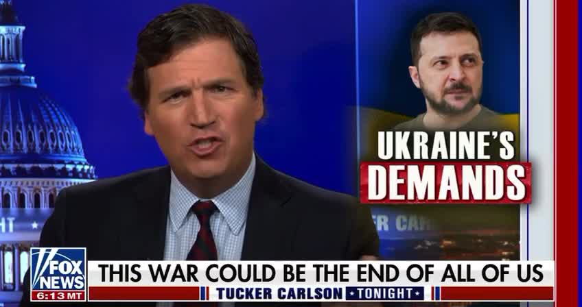 Tucker on Zelensky