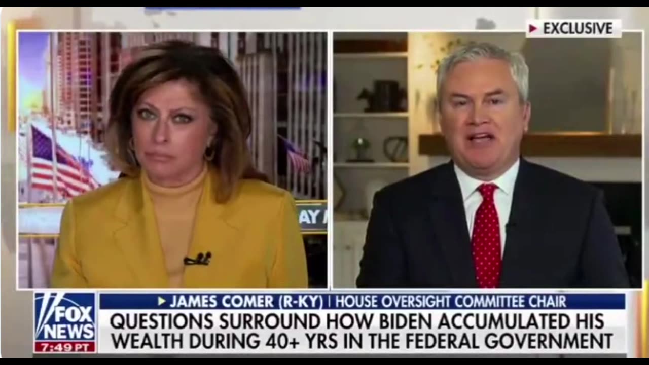 fox news tALKS TO rEP cOMER ABOUT bIDEN fAMILY AND ccp.mp4