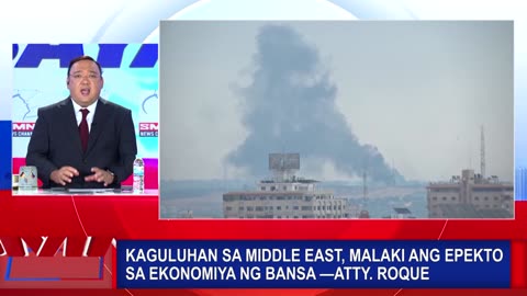 Kaguluhan sa Middle East, malaki ang epekto sa ekonomiya ng bansa —Atty. Roque