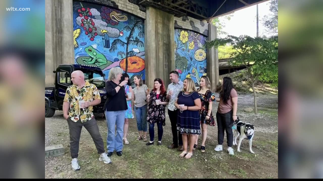 Brand new mural revealed along Cayce Riverwalk