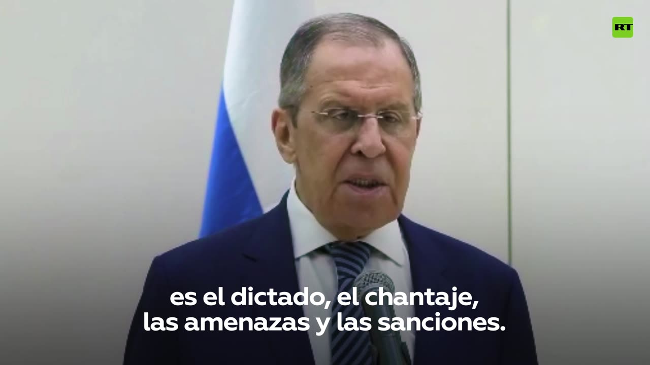 Lavrov ha dichiarato:'L'unico metodo utilizzato da Washington nelle relazioni con gli altri Paesi(nella diplomazia massonico sionista americana e dei loro amici di UE,NATO,Vaticano ed Israele) è la dittatura,il ricatto,le minacce e le sanzioni.