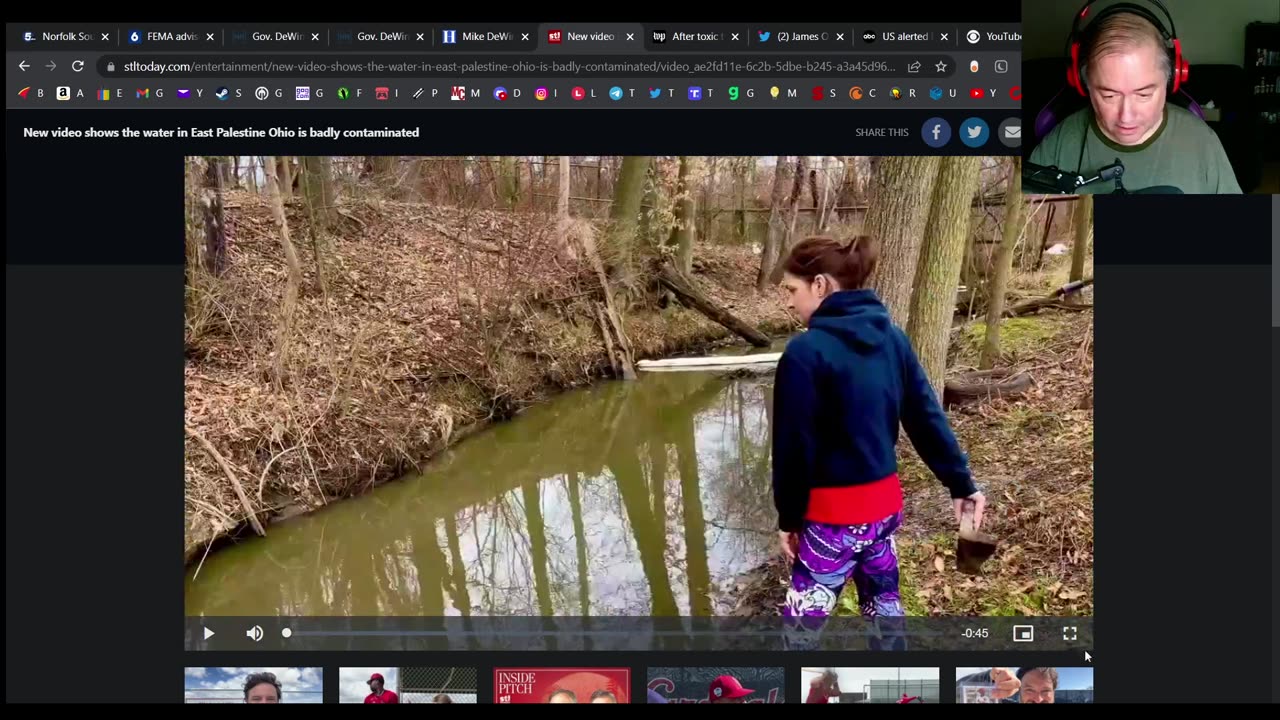 FEMA only sending help to Eastern Palestine because of Trump going