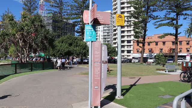 Burleigh Heads Sign Post