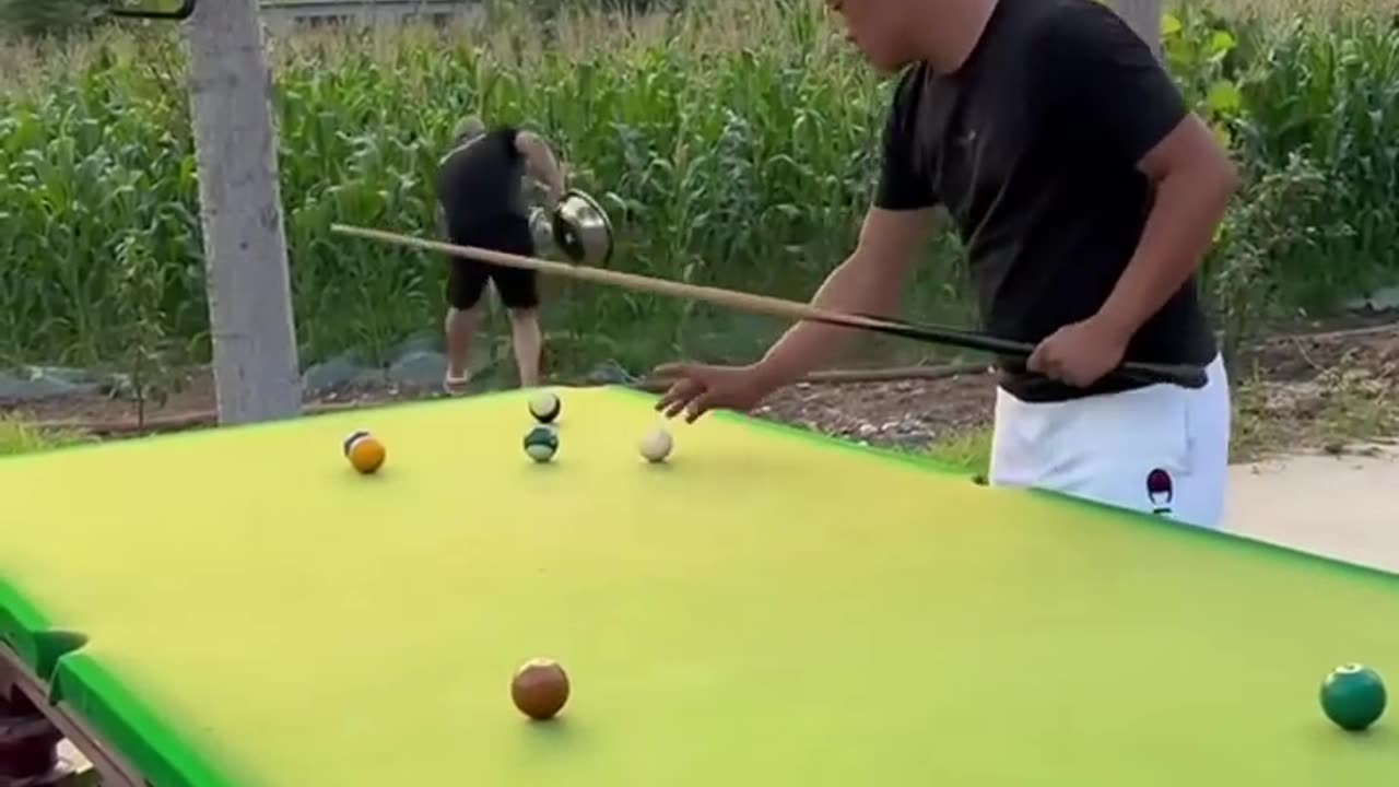 Funny Video Billiards million views