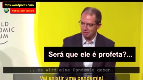 CEO DA MODERNA JÁ SABIA QUE EXISTIRIA UMA PANDEMIA. SERÁ PROFETA?