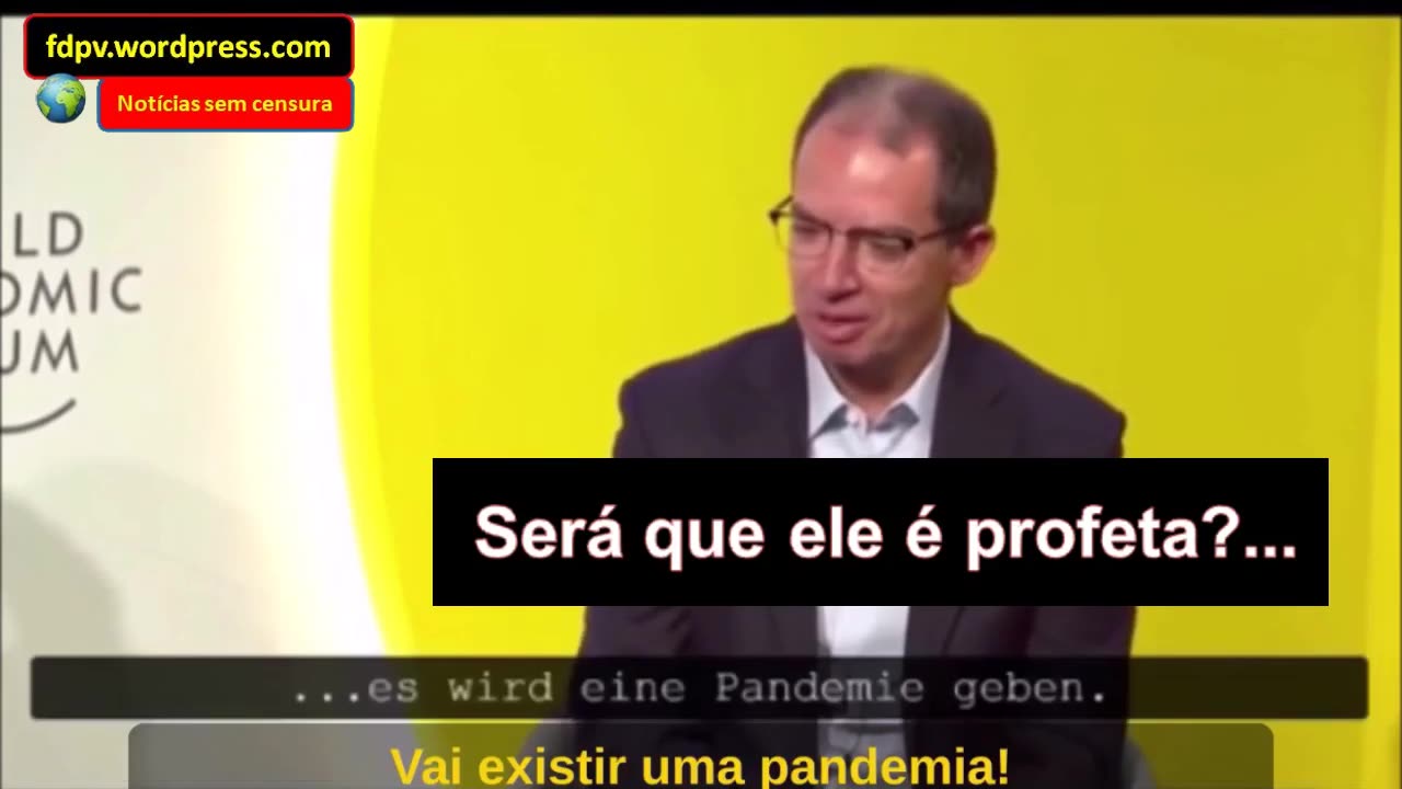 CEO DA MODERNA JÁ SABIA QUE EXISTIRIA UMA PANDEMIA. SERÁ PROFETA?