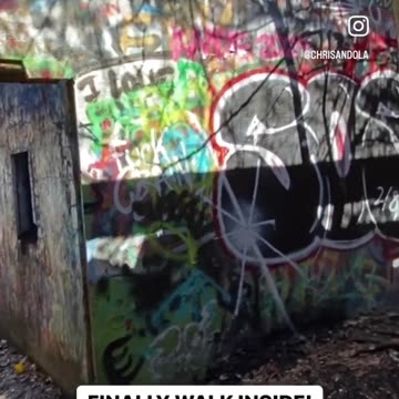 FINALLY A WALK INSIDE!