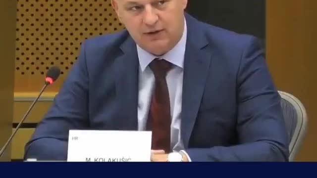 MEP Mislav Kolakušić's speech to European Parliament