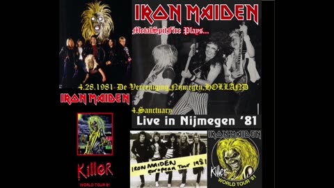 Iron Maiden - Live Nijmegen,Holland 1981