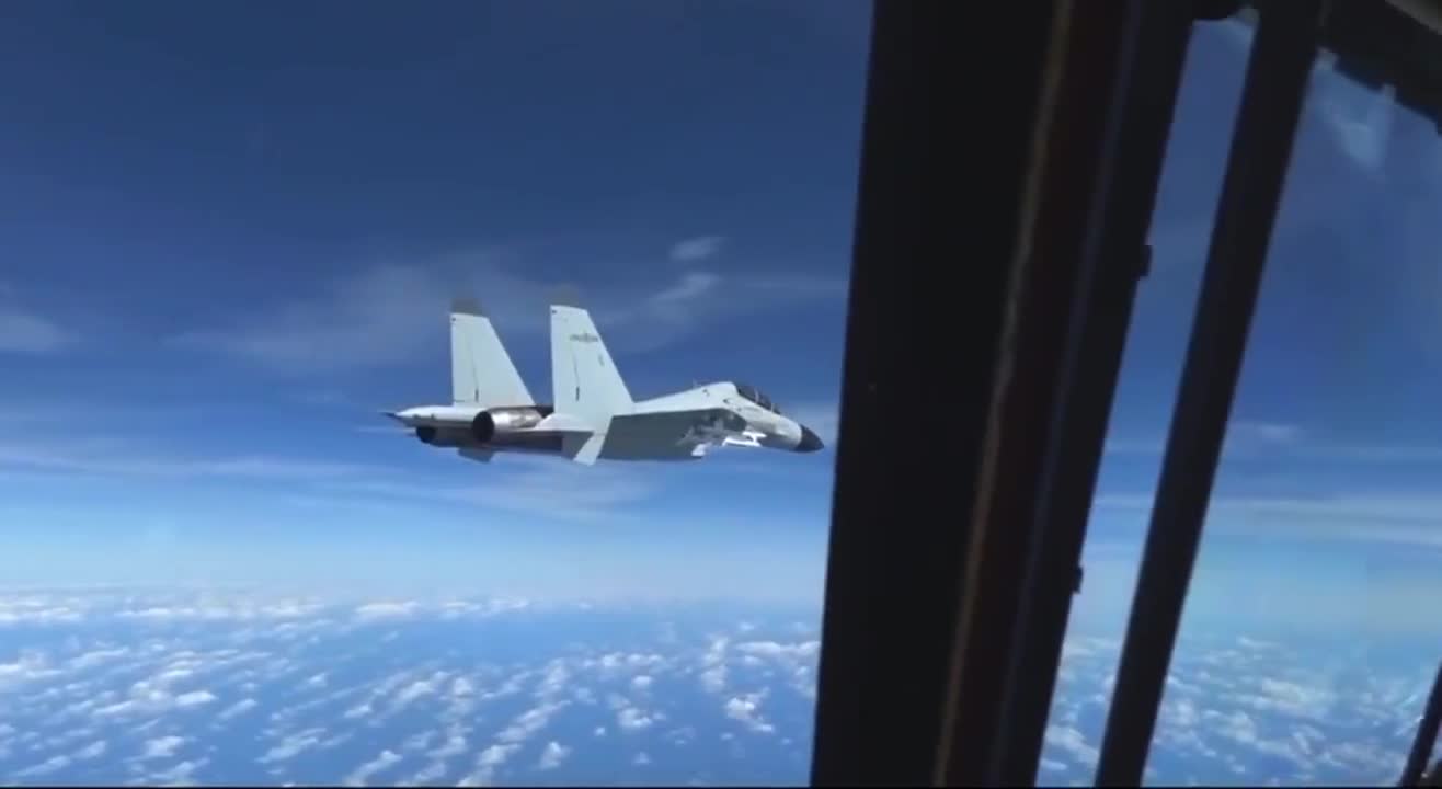 Chinese J-11 Closes Within 10ft of American RC-135
