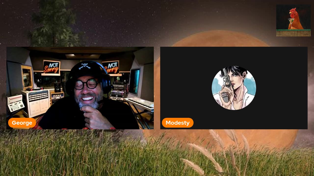 Friday Cocktails With George & Moddy LIVE 8PM Eastern