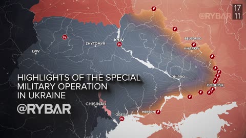 ❗️🇷🇺🇺🇦🎞 RYBAR HIGHLIGHTS OF THE RUSSIAN MILITARY OPERATION IN UKRAINE ON Nov.11-17, 2024