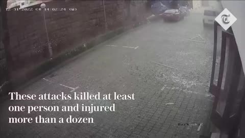 Live Footage Bomb Attack on Ukrain